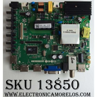 MAIN / FUENTE / (COMBO) / QUASAR 50043393B00820 / TP.MS3393.PB801 / MODELO SQ5003 / PANEL LC550DUJ-SGE2 / HK500WLEDM-LH5MH	